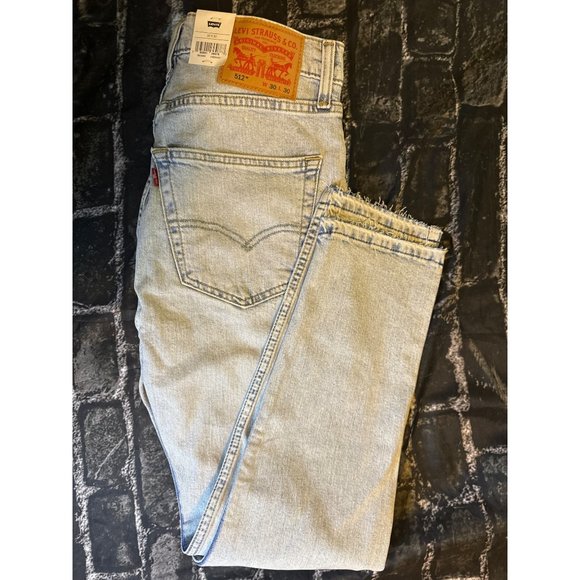 Levis Mens 512 Slim Tapered Eco Performance Jeans, Nothing Burns Dx, 30x30, NWT - Picture 4 of 5